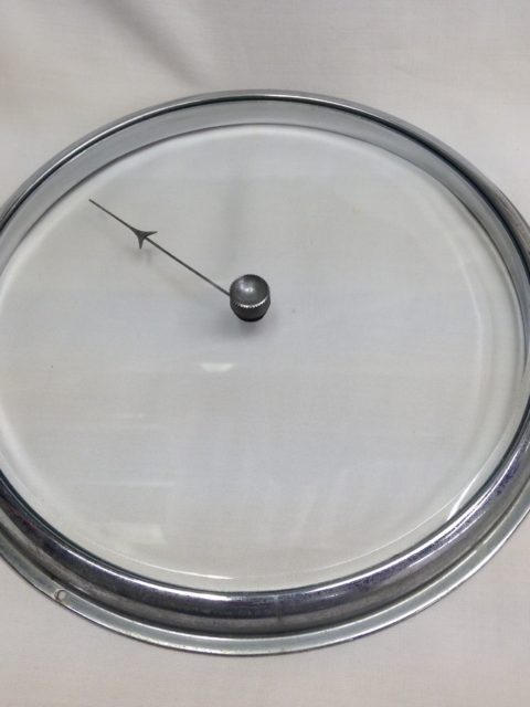 Barometer glass replaced